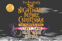 Nightmare Before Christmas: The Pumpkin King screenshot 3 for GameBoy Advance